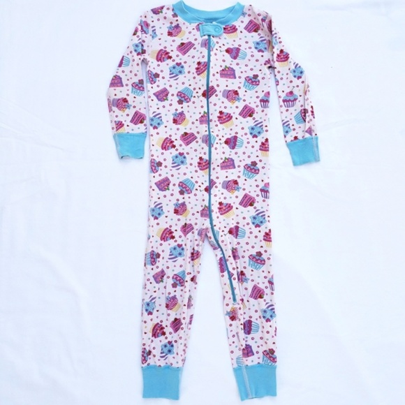 Hanna Andersson Sleeper Pajamas Cupcakes 🧁 6-9m - Picture 2 of 10